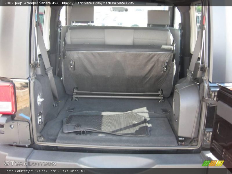 Black / Dark Slate Gray/Medium Slate Gray 2007 Jeep Wrangler Sahara 4x4