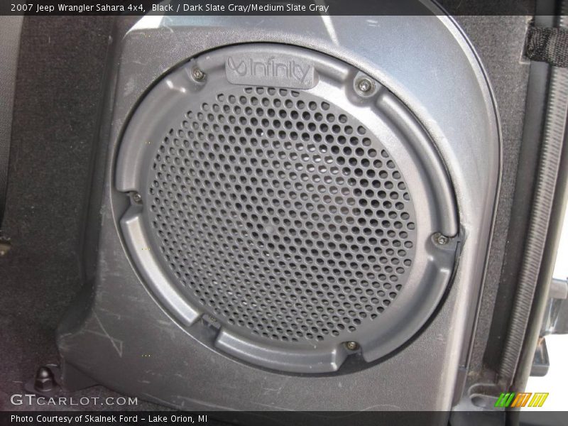 Black / Dark Slate Gray/Medium Slate Gray 2007 Jeep Wrangler Sahara 4x4