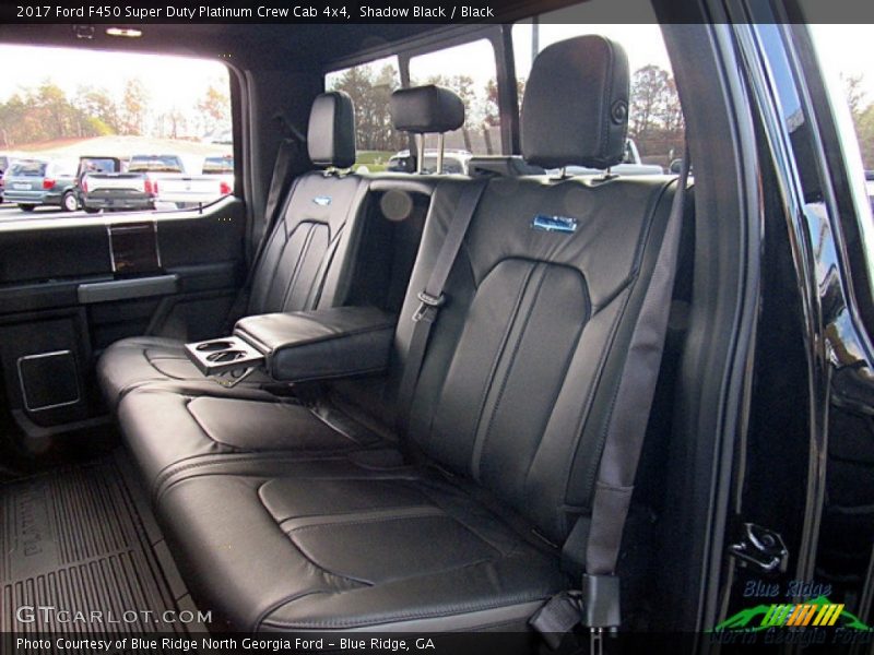 Shadow Black / Black 2017 Ford F450 Super Duty Platinum Crew Cab 4x4