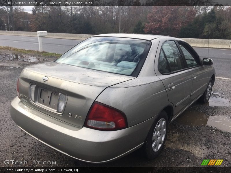 Radium Gray / Sand Beige 2002 Nissan Sentra GXE