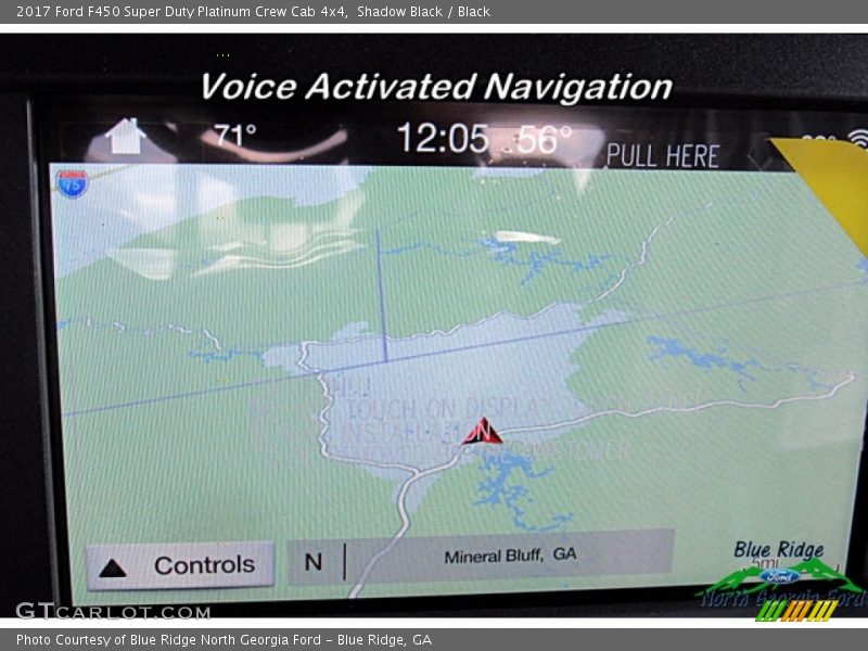 Shadow Black / Black 2017 Ford F450 Super Duty Platinum Crew Cab 4x4