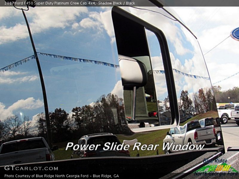 Shadow Black / Black 2017 Ford F450 Super Duty Platinum Crew Cab 4x4