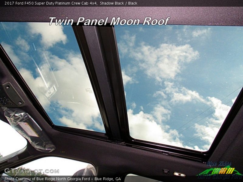 Shadow Black / Black 2017 Ford F450 Super Duty Platinum Crew Cab 4x4
