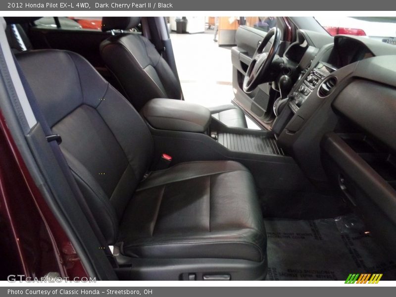 Dark Cherry Pearl II / Black 2012 Honda Pilot EX-L 4WD