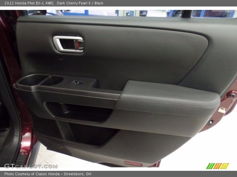 Dark Cherry Pearl II / Black 2012 Honda Pilot EX-L 4WD
