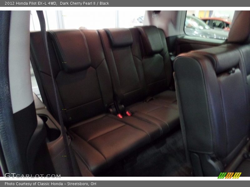 Dark Cherry Pearl II / Black 2012 Honda Pilot EX-L 4WD