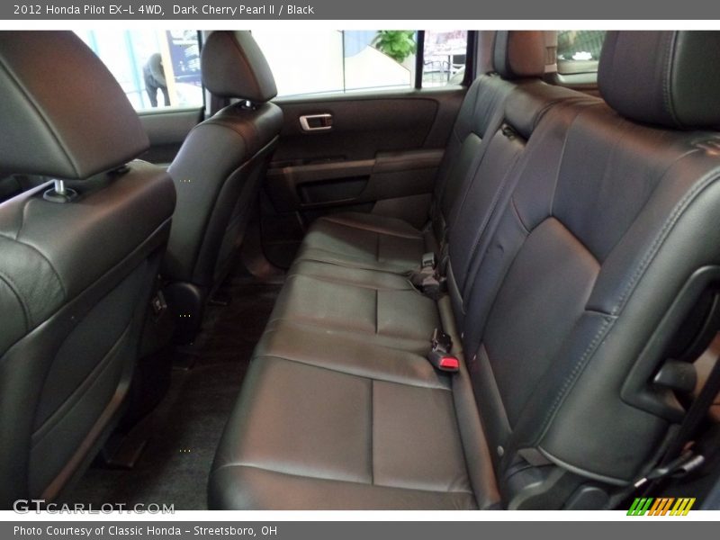 Dark Cherry Pearl II / Black 2012 Honda Pilot EX-L 4WD
