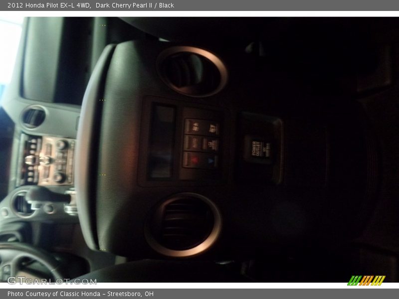 Dark Cherry Pearl II / Black 2012 Honda Pilot EX-L 4WD
