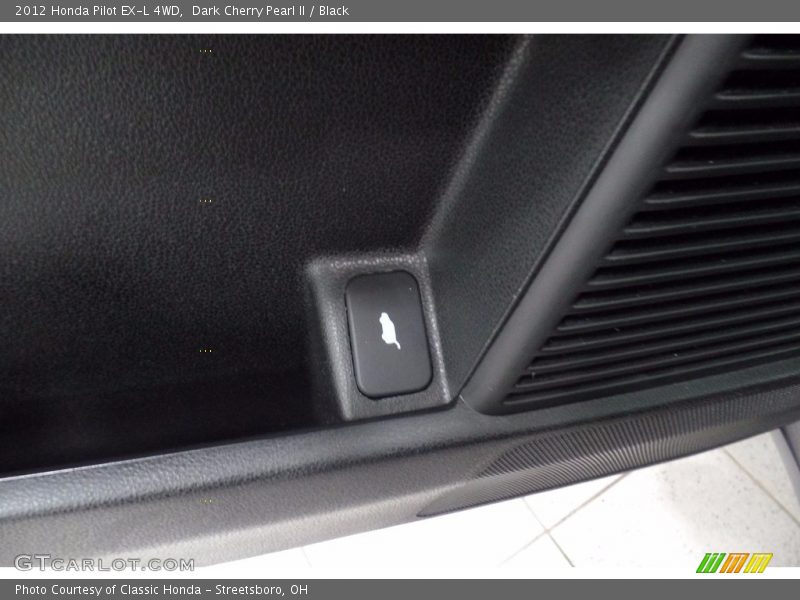 Dark Cherry Pearl II / Black 2012 Honda Pilot EX-L 4WD