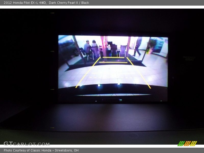 Dark Cherry Pearl II / Black 2012 Honda Pilot EX-L 4WD