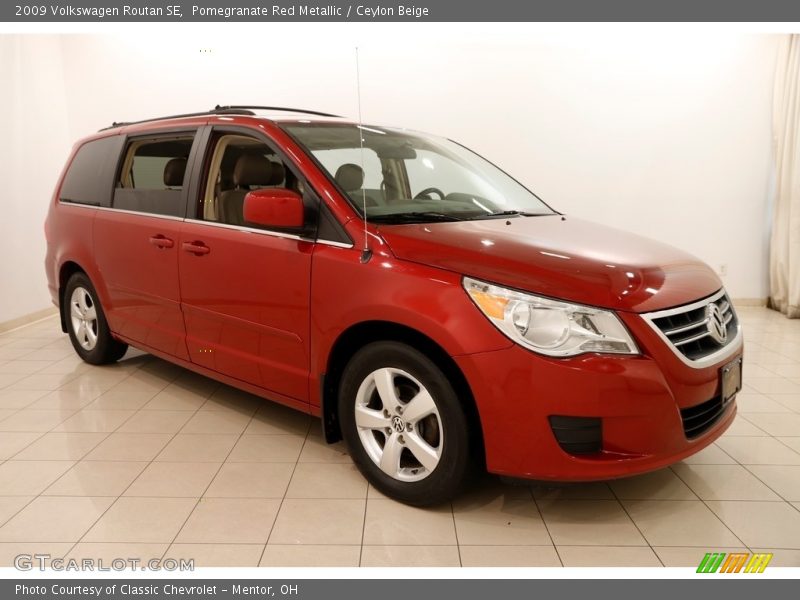 Pomegranate Red Metallic / Ceylon Beige 2009 Volkswagen Routan SE