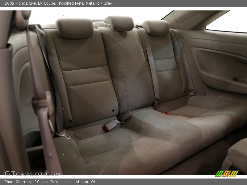 Polished Metal Metallic / Gray 2009 Honda Civic EX Coupe