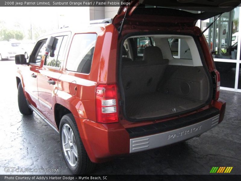 Sunburst Orange Pearl / Pastel Pebble Beige 2008 Jeep Patriot Limited
