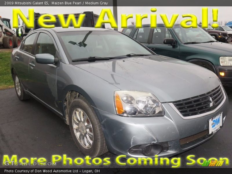 Maizen Blue Pearl / Medium Gray 2009 Mitsubishi Galant ES