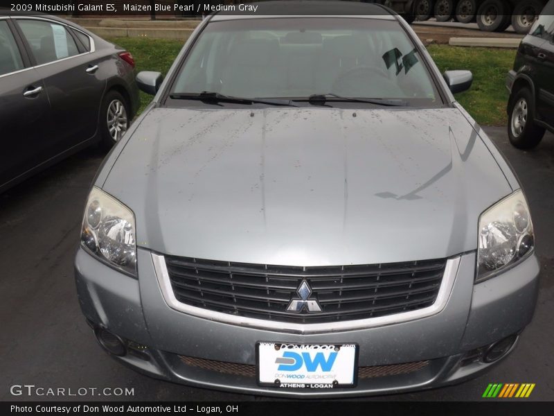 Maizen Blue Pearl / Medium Gray 2009 Mitsubishi Galant ES