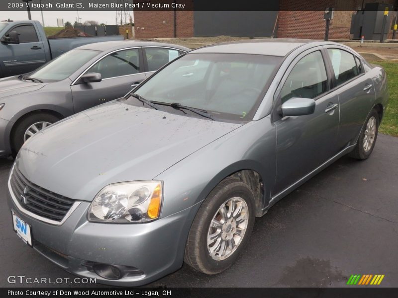 Maizen Blue Pearl / Medium Gray 2009 Mitsubishi Galant ES