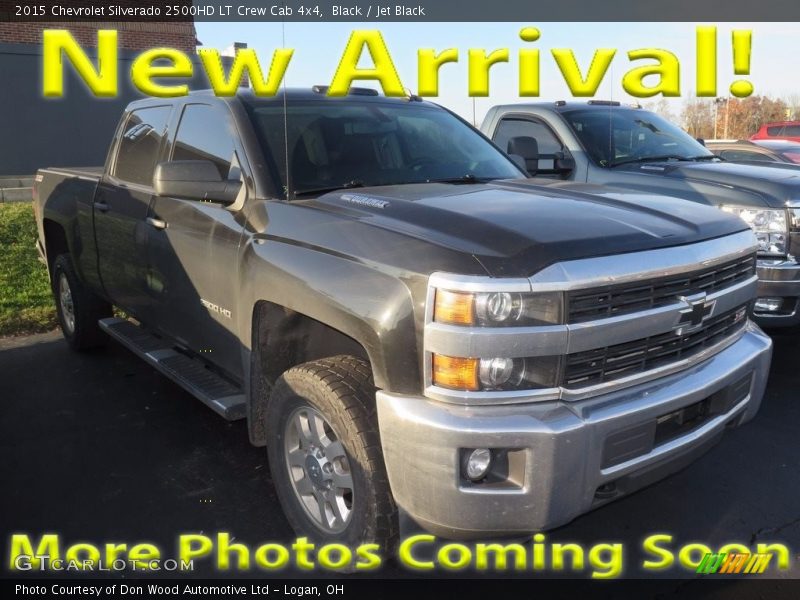 Black / Jet Black 2015 Chevrolet Silverado 2500HD LT Crew Cab 4x4