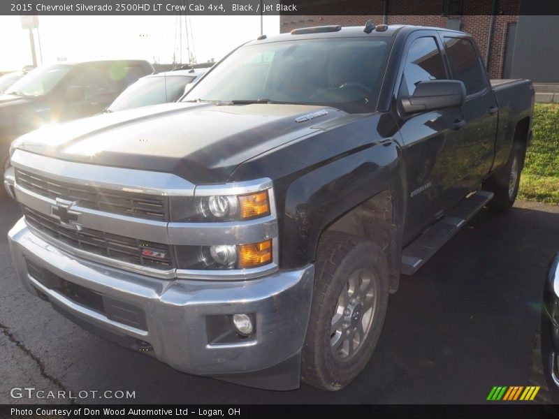 Black / Jet Black 2015 Chevrolet Silverado 2500HD LT Crew Cab 4x4