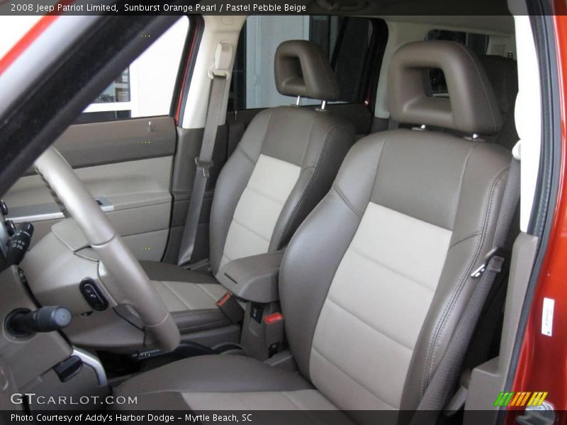 Sunburst Orange Pearl / Pastel Pebble Beige 2008 Jeep Patriot Limited