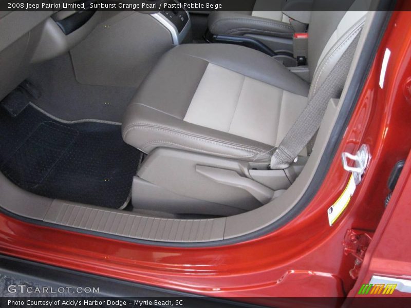 Sunburst Orange Pearl / Pastel Pebble Beige 2008 Jeep Patriot Limited