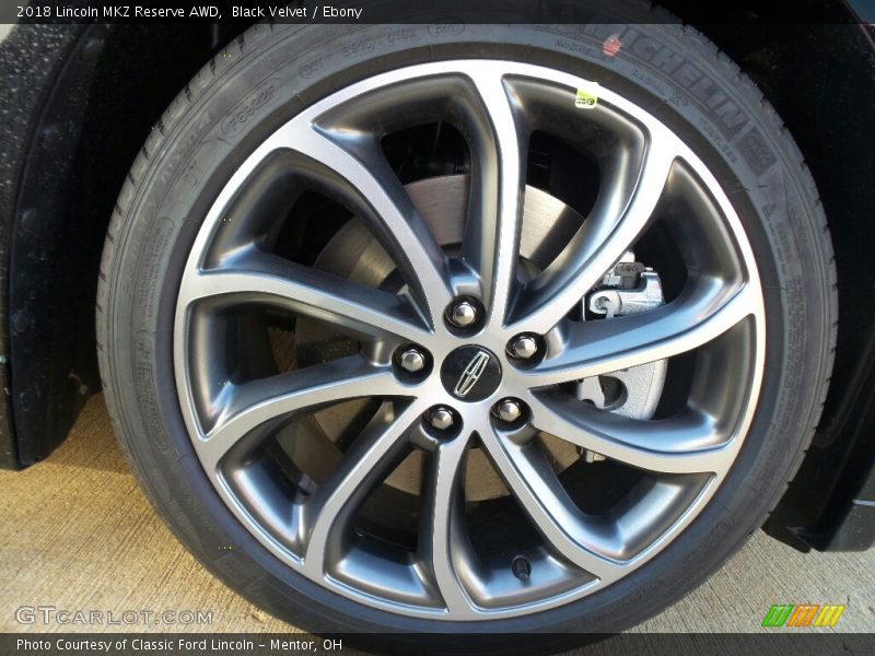  2018 MKZ Reserve AWD Wheel