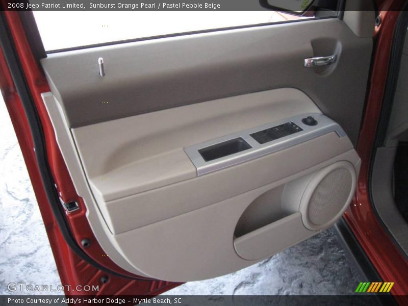 Sunburst Orange Pearl / Pastel Pebble Beige 2008 Jeep Patriot Limited