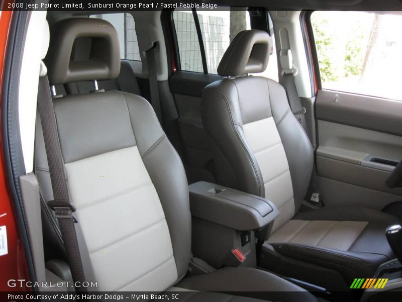 Sunburst Orange Pearl / Pastel Pebble Beige 2008 Jeep Patriot Limited