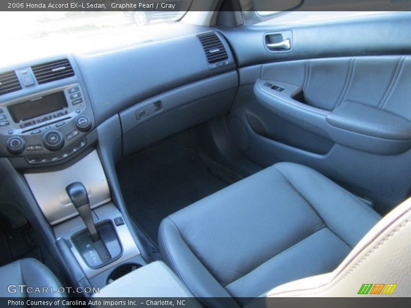 Graphite Pearl / Gray 2006 Honda Accord EX-L Sedan