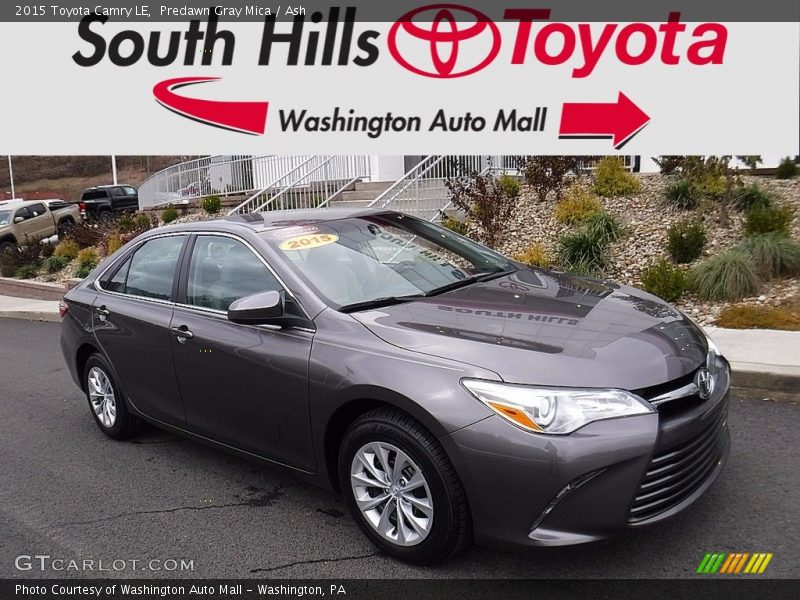 Predawn Gray Mica / Ash 2015 Toyota Camry LE