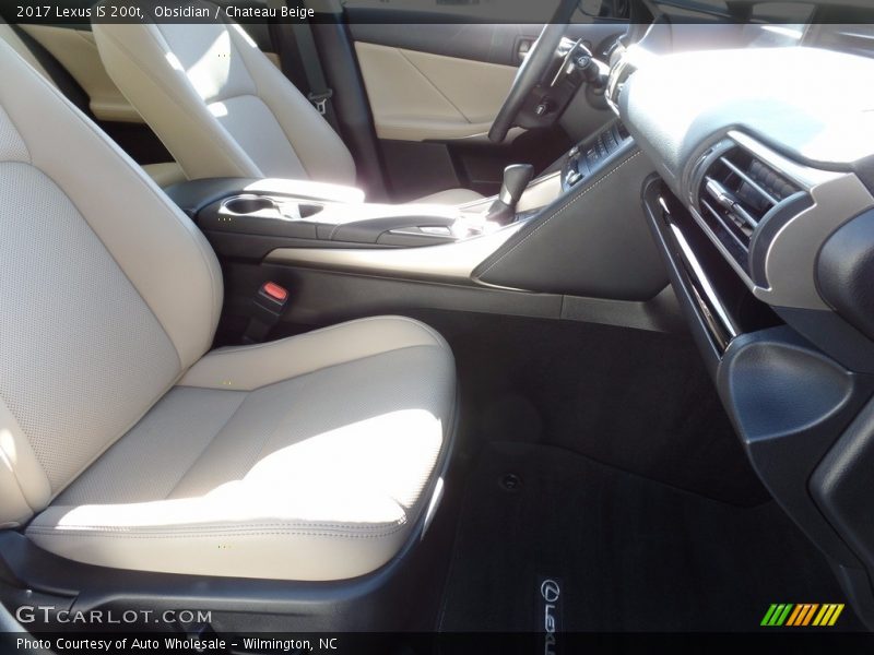 Obsidian / Chateau Beige 2017 Lexus IS 200t