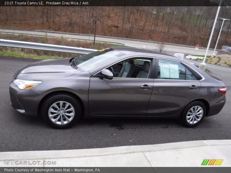 Predawn Gray Mica / Ash 2015 Toyota Camry LE