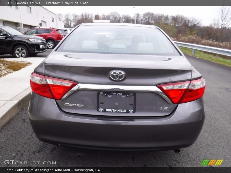 Predawn Gray Mica / Ash 2015 Toyota Camry LE