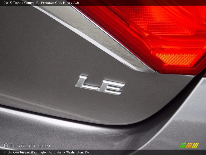 Predawn Gray Mica / Ash 2015 Toyota Camry LE