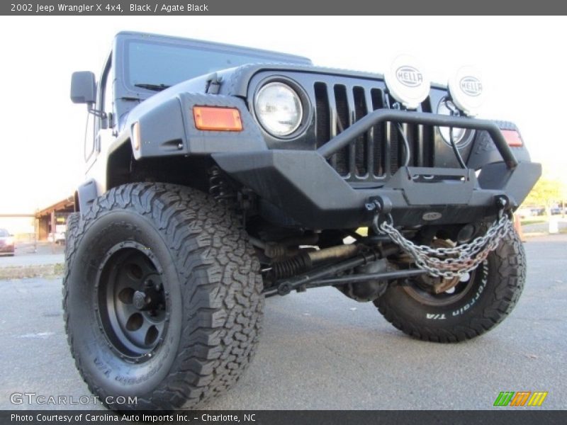Black / Agate Black 2002 Jeep Wrangler X 4x4