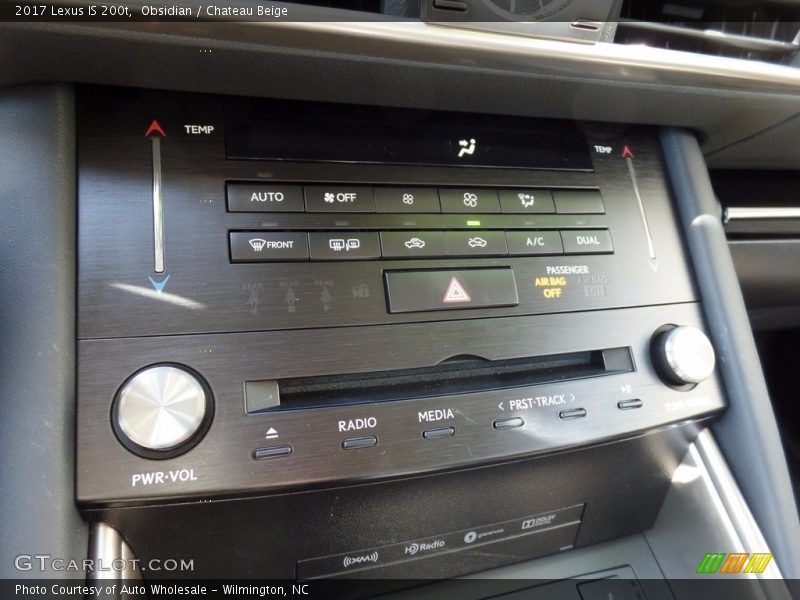 Obsidian / Chateau Beige 2017 Lexus IS 200t