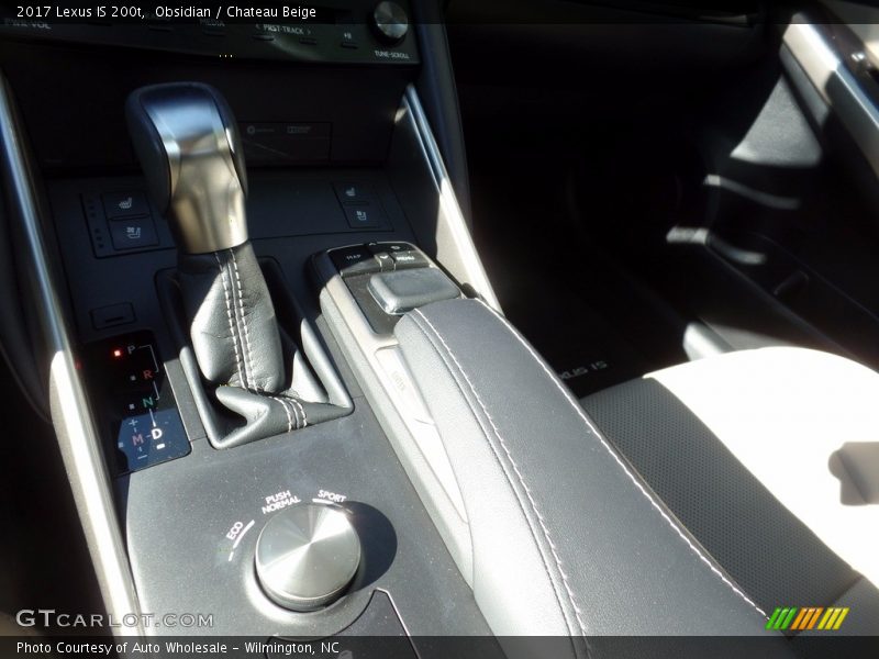 Obsidian / Chateau Beige 2017 Lexus IS 200t