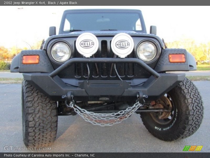 Black / Agate Black 2002 Jeep Wrangler X 4x4