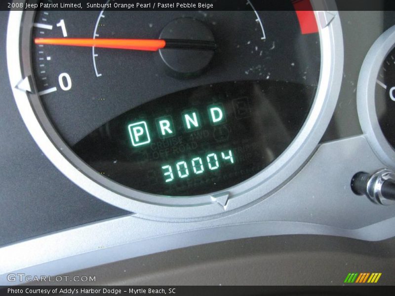 Sunburst Orange Pearl / Pastel Pebble Beige 2008 Jeep Patriot Limited