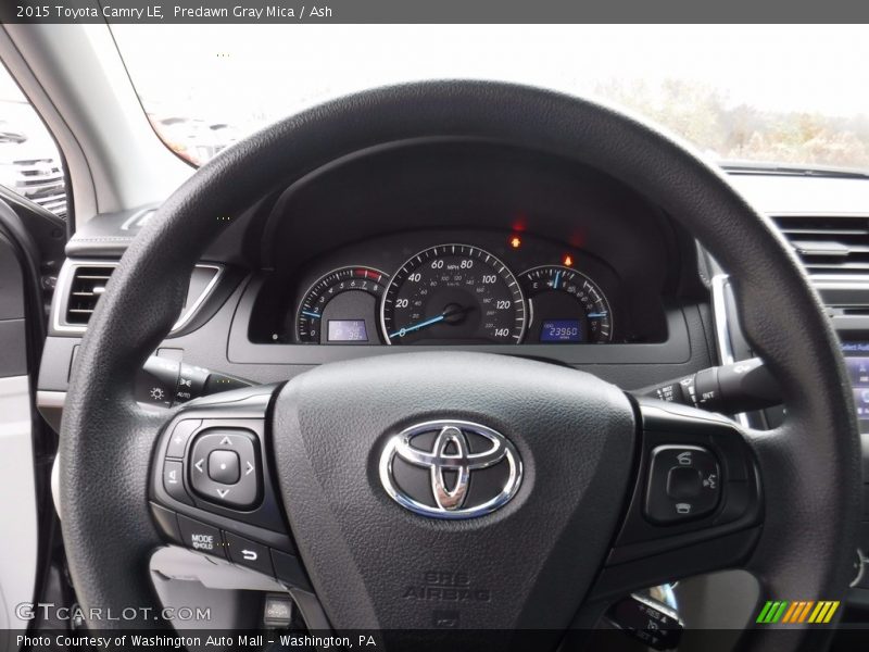 Predawn Gray Mica / Ash 2015 Toyota Camry LE