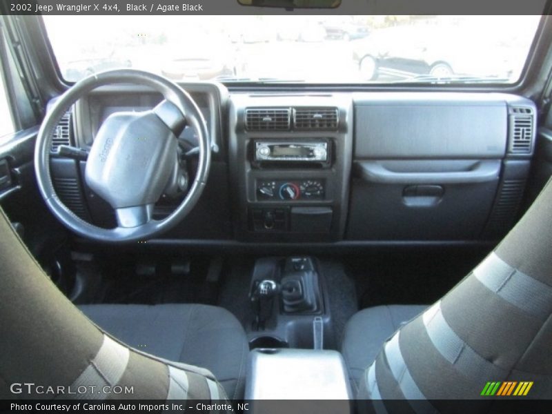 Black / Agate Black 2002 Jeep Wrangler X 4x4