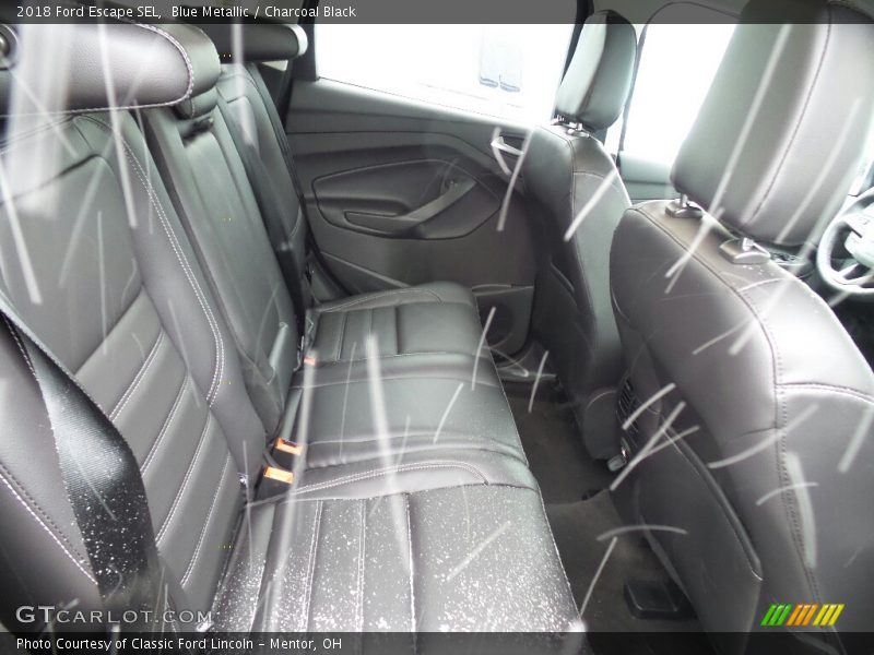 Blue Metallic / Charcoal Black 2018 Ford Escape SEL