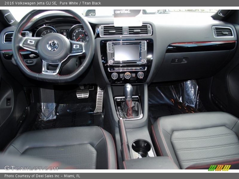 Dashboard of 2016 Jetta GLI SE
