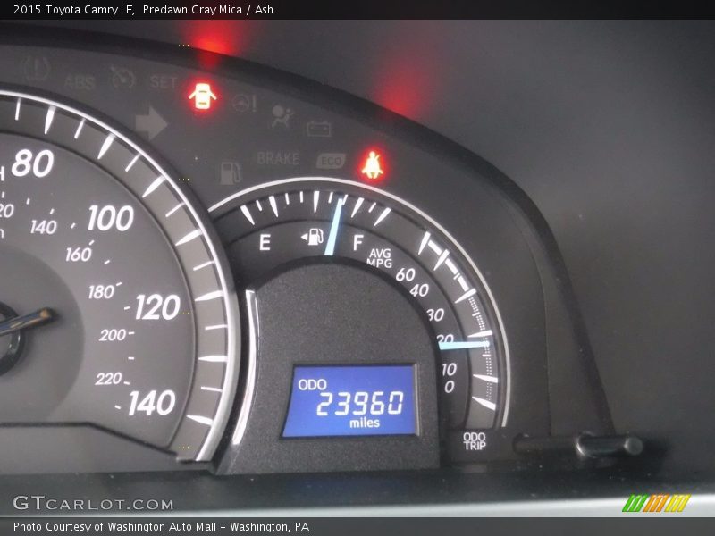 Predawn Gray Mica / Ash 2015 Toyota Camry LE