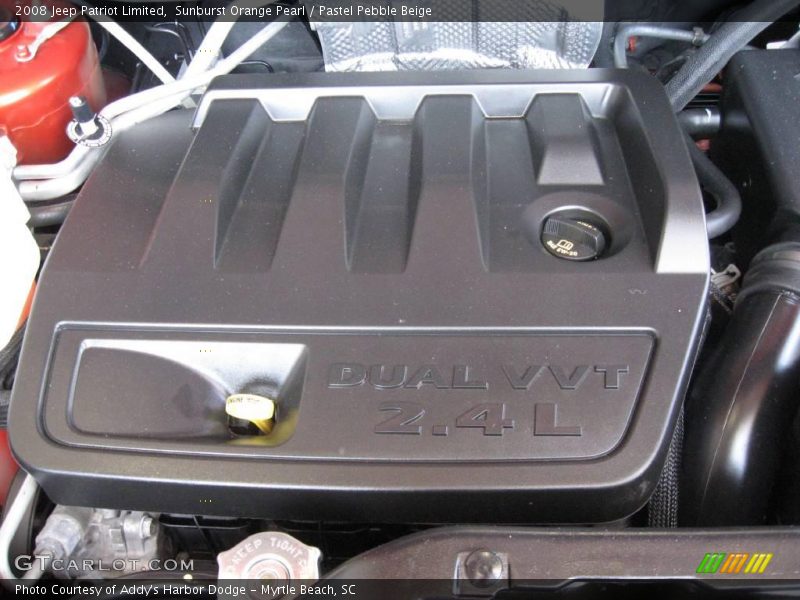 Sunburst Orange Pearl / Pastel Pebble Beige 2008 Jeep Patriot Limited