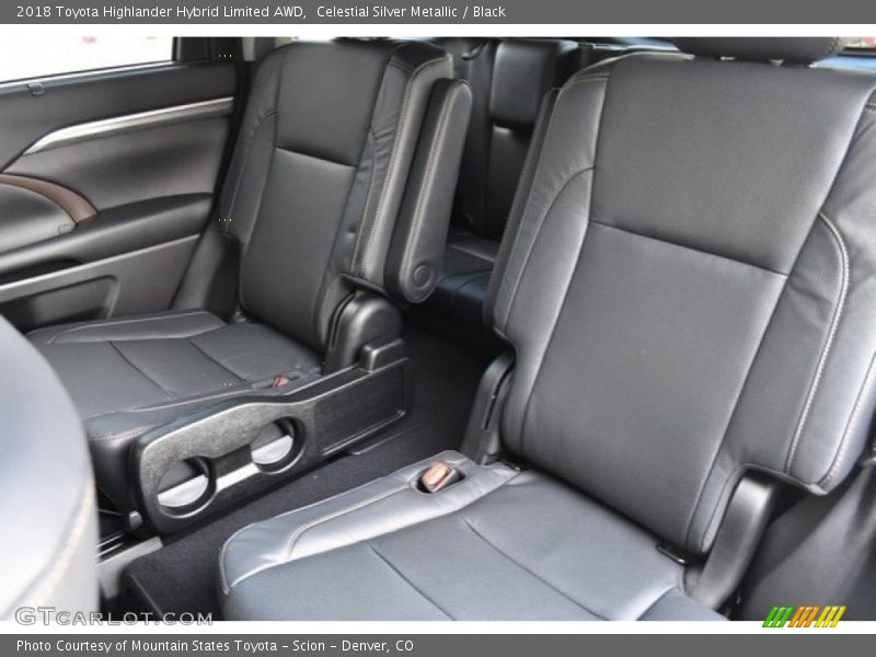 Celestial Silver Metallic / Black 2018 Toyota Highlander Hybrid Limited AWD