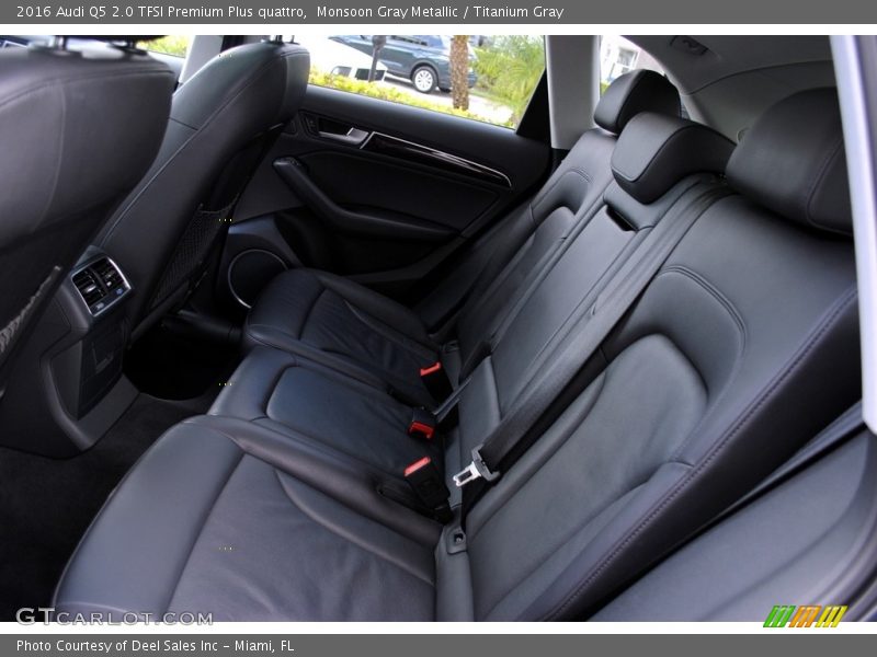 Monsoon Gray Metallic / Titanium Gray 2016 Audi Q5 2.0 TFSI Premium Plus quattro