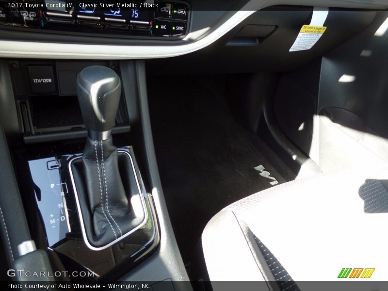 Classic Silver Metallic / Black 2017 Toyota Corolla iM