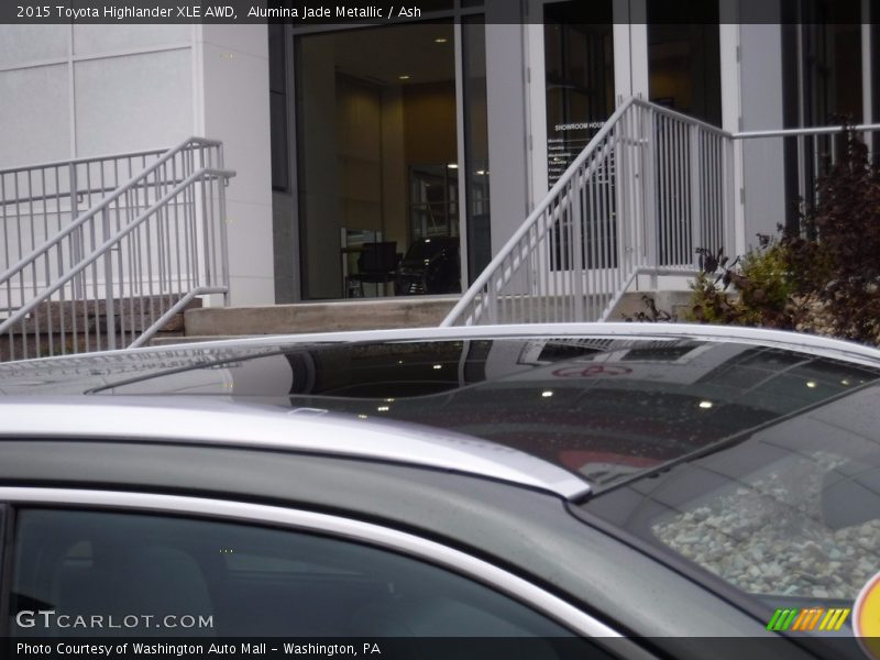 Alumina Jade Metallic / Ash 2015 Toyota Highlander XLE AWD