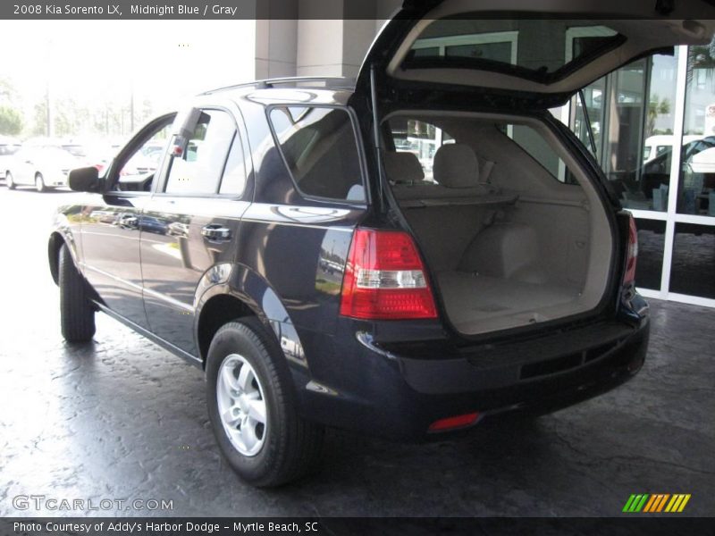 Midnight Blue / Gray 2008 Kia Sorento LX
