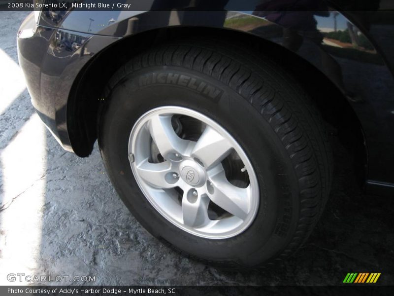 Midnight Blue / Gray 2008 Kia Sorento LX